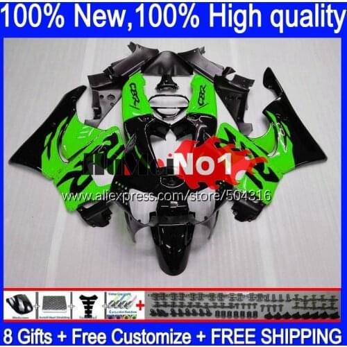 Body For HONDA CBR900RR CBR919RR 110MC.22 CBR 919RR CBR900 RR CBR 919 RR CC 900RR 1998 1999 CBR919 RR 98 99 Fairing green black
