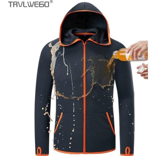 THE ARCTIC LIGHT Outdoor Fishing Clothing Hooded Ice silk Men Jacket Quick-Drying Coat Fishing Shirt For Camping Hiking Cycling