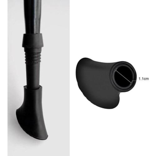 6PCS Nordic Walking Pole Trekking Pole Tip Protectors Rubber Pads Buffer Replacement Tips End For Hiking Stick Accessories