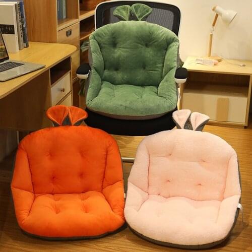 New Arrive 80*50CM Cute Cartoons Back Pillows Plush Toys Chair Cushion Animal Child Seat Sofa Soft Mat Office Nap Birthday Gift