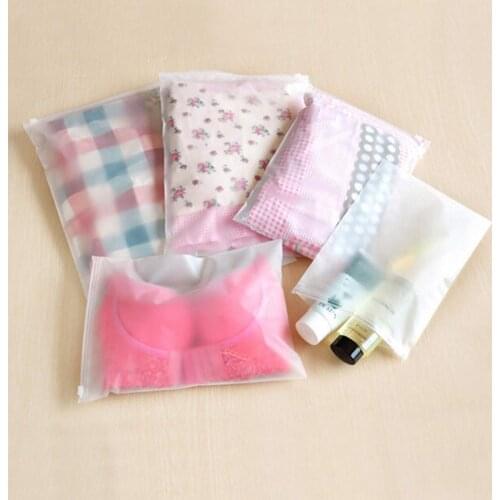 Portable Waterproof Storage Bag Travel Luggage Partition Storage Bag Clothes Jewelry Ziplock Zip Zipped Lock Reclosable EVA Bag