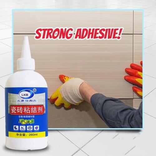 Professional Tile Repair Adhesive Glue Easy Bonded Heavy Duty Tile Glue Tile Loose Repair Agent Adhesive Renovations Home Tools