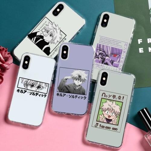 Hunter X Killua Zoldyck Anime Phone Case Transparent for Huawei honor nova c x 7 8 3 4 9 65g se v t play pro lite