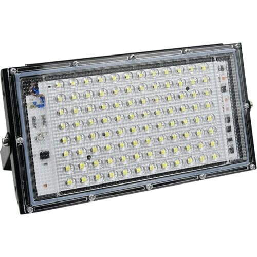 Led Flood Light RGB 220V 230V Outdoor Floodlight Spotlight IP65 Waterproof 100W For Lawn Street Garden Gate Wall Landscape Lamp