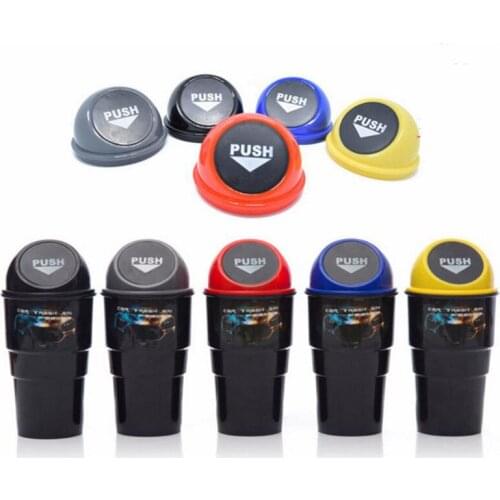 Universal Rubbish Gargage Holder Automobile Storage Bucket Accessories Car Trash Can Car Trash Bin Auto Organizer Storage Box