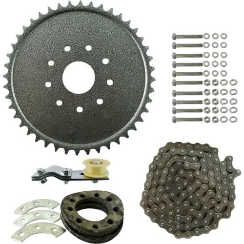 Pouvoir 415 Chain 44T Sprocket Tensioner 2-Stroke 49cc 60cc 66cc 80cc Motorized Bicycle Bike
