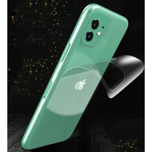 15D Full Cover HD Hydrogel Film For iPhone XR X XS MAX Screen Protector 6 6s 7 8 Plus Back Rear Foil Soft Film Not Glass