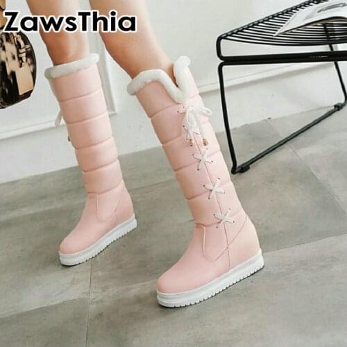 Женские зимние сапоги ZawsThia China At AliExpress