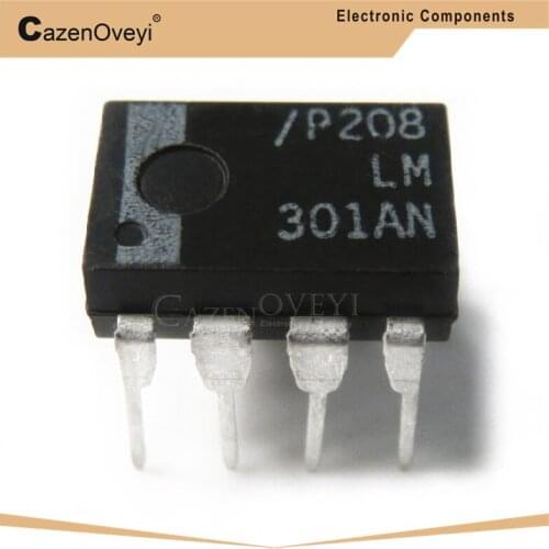 10pcs/lot LM301AN LM301A LM301 301AN DIP-8 In Stock