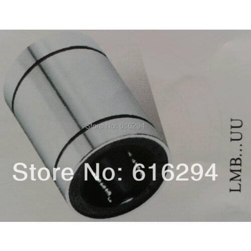 10PCS LMB8UU(12.700*22.225*31.750)Linear Motion Ball Bearing LMB8UULinear inch bearings