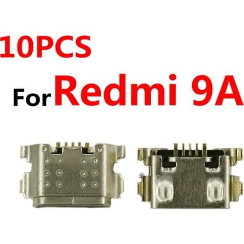10PCS New Micro USB Plug Charging Port Connector Socket For Xiaomi Redmi 9A