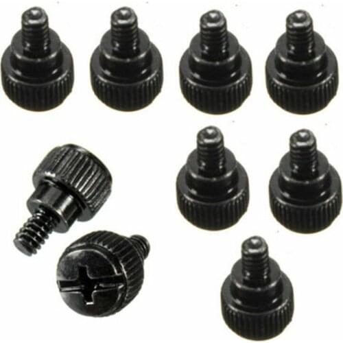 10pcs Computer mainframe fan screw gasket long nails motherboard solid state hard drive optical drive cold drainage cold hand-t