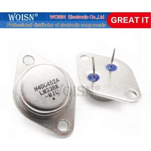 2PCS LM338K LM338 TO3 TO-3 voltage regulator IC new original In Stock