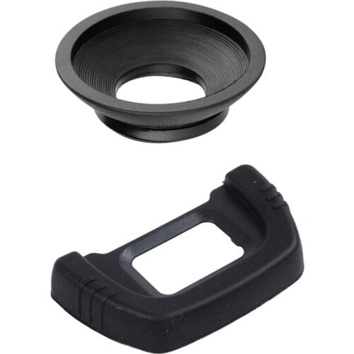 5 Pieces DK-21 Viewfinder Eyepiece Black with Eyecup Eyepiece Dk-19 Rubber Eyecup Viewfinder (2Pack)