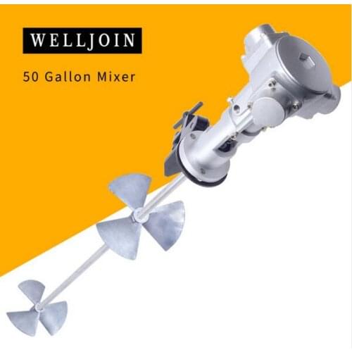 50 Gallon Mixer Tank Barrel Air Mix Stainless Steel Pneumatic Clip Bracket fast shipping