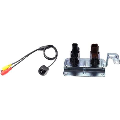 Car Reverse Backup Rear View Camera CCTV Parking Camera with Intake Manifold Vacuum Runner Solenoid Valve for Mazda