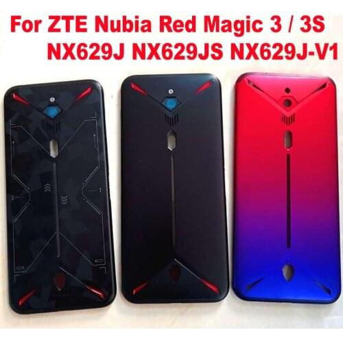 Original Best Battery Back Cover Housing Door Rear Case For ZTE Nubia Red Magic 3 3S NX629J NX629JS Lid Phone Shell Parts
