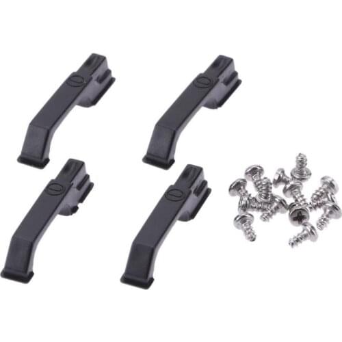 4PCS TRX4 Black Plastic Door Handle for 1/10 RC Crawler Traxxas Traxxas Trx-4 to Improve Authenticity of RC Car