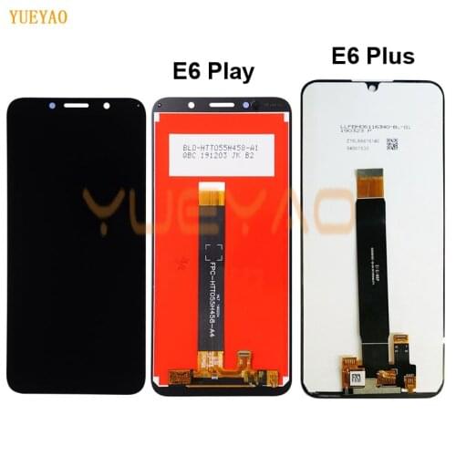 For Motorola Moto E6 Plus PAGA0004 LCD E6 Play XT2029 Display Touch Screen Sensor Digiziter Assembly For moto E6 Plus LCD