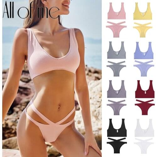 Sexy Tops Set Women Bra Lingerie Bralette Soft Underwear Tank Top Thong Pantys Female Brassiere Suit Intimates ladies Push Up