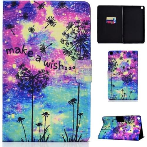 Fashion Painted Case for Samusng Galaxy Tab A 8 SM-T290 T295 2019 8" for Tablet Samsung Galaxy Tab A 8 Case Coque Funda + Stylus