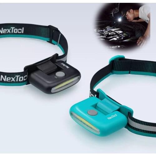 Youpin NATO Headlamp COB Multi-Purpose Headlight Waterproof Type-C Rechargeable LED Flashlight Portable Outdoor Camping Lamp