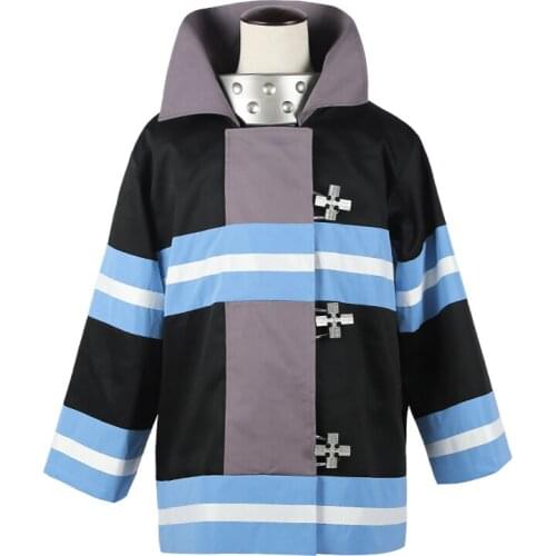 New Japanese anime Fire brigade Cosplay Shinra Kusakabe Cosplay Costume