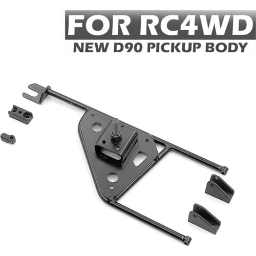 RC-4WD Toys Car Parts New 2015 Defender D90 Body Metal Spare Tire Rack (Can Be Opened And Closed)
