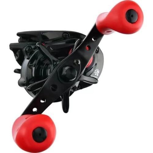 Saltwater Fishing Casting Carbon Fibre Long Shot Wheel FreshWater Baitcast Reel Fishing Tackle 8Kg Braking Power