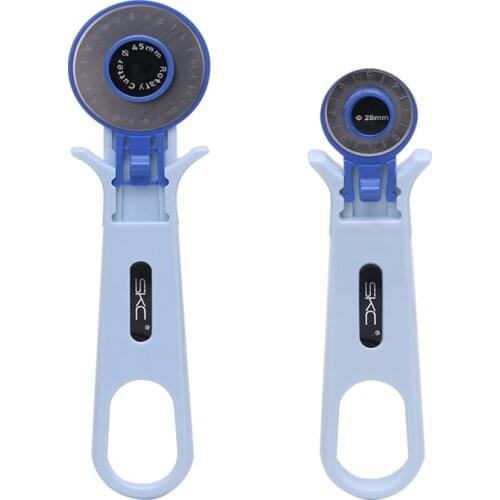 Rotary Cutter Sewing Quilting Leather Fabric Craft Cutting Tool DIYTailor Knife Handmade DIY Turns Knife 28mm 45mm