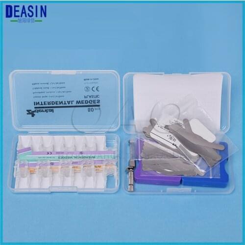High quality plastic wedge Teeth gap Orthodontic assisted occlusion tool Molded Sheet Clip Shaped Holder