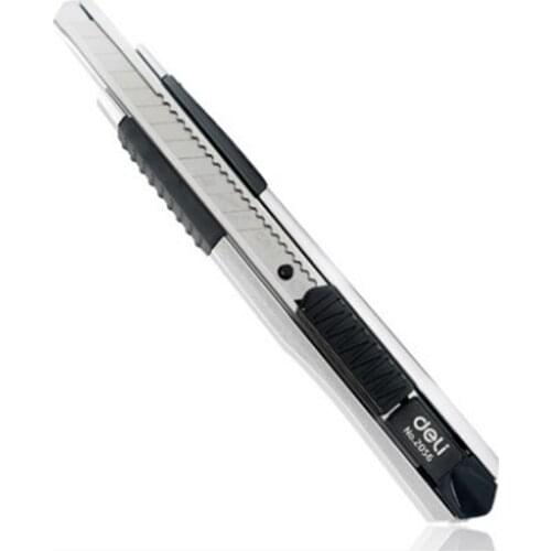 High Quality Zinc Alloy Utility Knife Auto-lock Paper Cutter Razor Blades Knife School and Office Stationery Tools