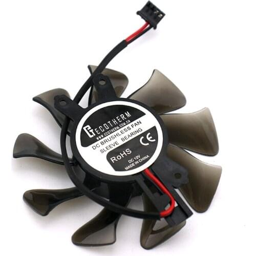 4Pin two cable GT720 730640 General GTX650ti 740 750 Xiao general black general graphics card fan