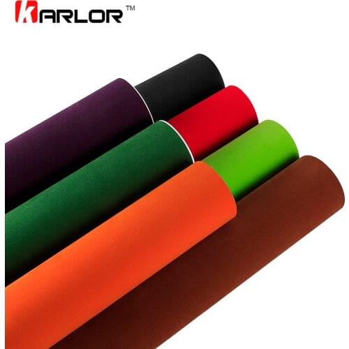 60x500cm Velvet Fabric Suede Vinyl Film Car Wrap Sticker Auto Decal Car Automobiles Self-adhesive Sticker Car Stylng Accessories