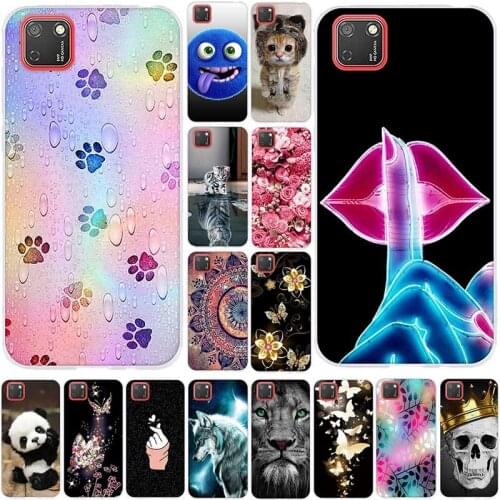 Phone Case For Huawei Y5p Y6p Y8s 2020 Case Silicone Soft Back Cover For Honor 9s Cover For Huawei Y5 p Y8s Cute Anime Bumper