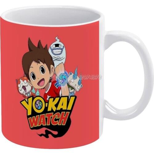 The Coffee Mugs Pattern Coffee Mug 330ml Milk Water Cup Creative Fathers Day Gifts Yokai Png Syfl Top Selling Tranding Case Coll