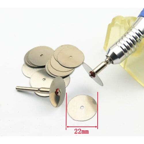 15 pcs 22 mm circular saw blades wood cutter accessory dremel rotary tool
