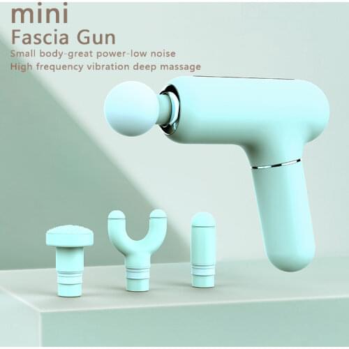 Mini Muscle Massage Gun Rechargeable Pocket Deep Tissue Fascia gun Neck Muscle Relaxation Relaxation Pain Relief Relax body