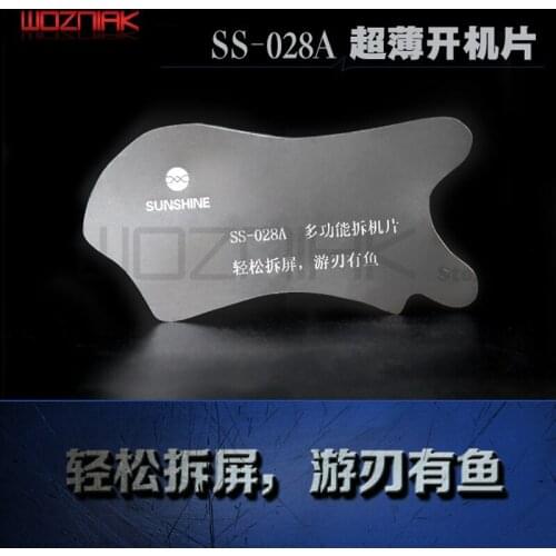 Wozniak Multi-function DIY Metal Card SS-028A For IPAD Mobile Phone Notebook LCD Screen Disassembly Tool Back Cover Open Pry
