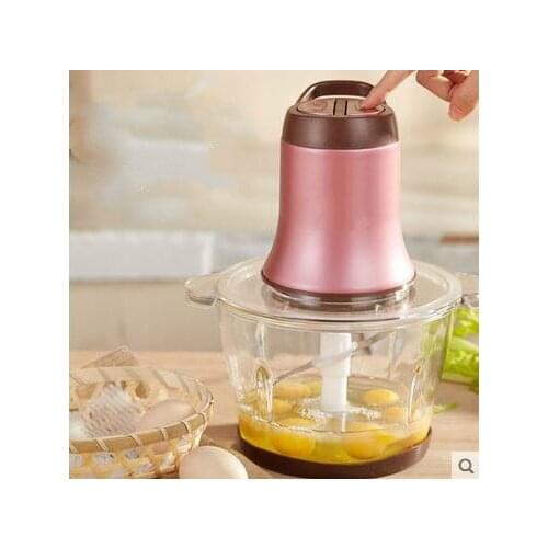 Meat Grinders 2.2l bulking grinder home electric stainless steel multifunctional commercial dumpling stuffing minced garlic NEW