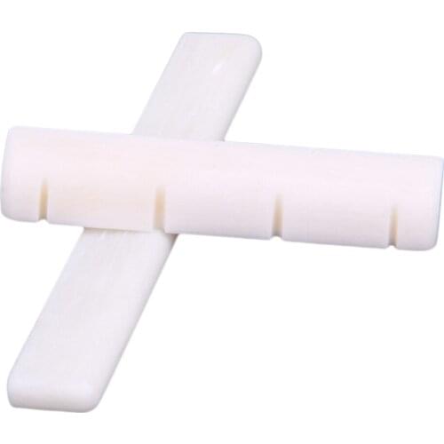 Nut and Saddle Set for Ukulele Guitar Parts String Instrument Accessory