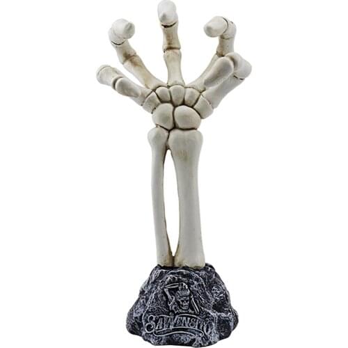 Resin Salon Baber Tools Storage Arrangement Personalized Ornaments Artwork Skull Hairdressing Salon Accessories