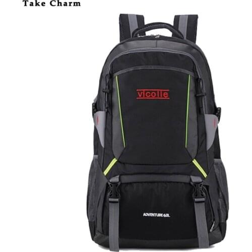 Outdoor Waterproof Nylon Sports Backpack For Men 2021 New Breathable High Quality Teenager Travel Backpack Women Climbing Bags