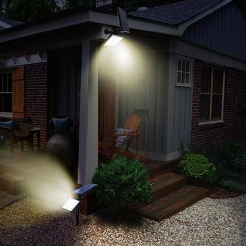 LED Solar Spotlights Waterproof Adjustable 48 LED Landscape Solar Lights Colorful Solar Lamp for Yard Lawn Garden