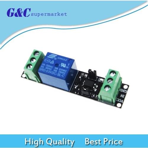 1 Channel 3V 3.3V Relay High Level Driver Relay Module Optocoupler Module diy electronics