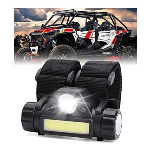12V Black Universal Roll Bar Cage Mount Interior LED Lights IP65 Waterproof For ATV Golf Cart Car Bike Camp Boat Work Light