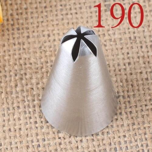 190# 304 Stainless Steel 5-Tooth Cookie Decorating Mouth Cake Baking DIY Tool Medium