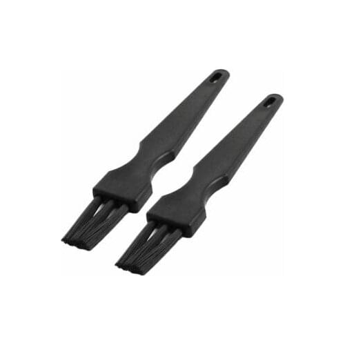 2 Pcs Black Handle ESD PCB Motherboards Dust Anti Static Brush