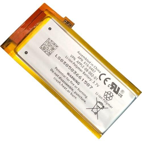 5PCS High Quality 3.7V Li-ion Polymer Battery Replacement For IPod Nano 4 4th Gen 616-0407+ Tool Kits