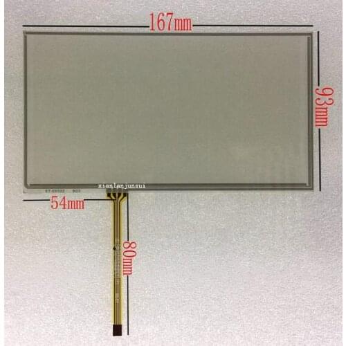 7 inch resistance touch screen 167*93